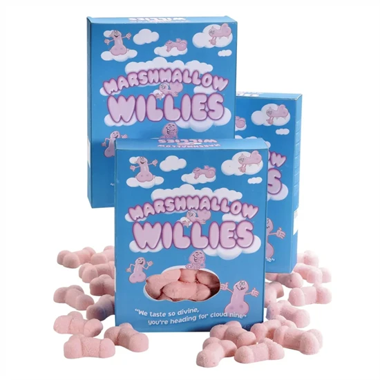 Marshmallow - pillecukor fütyi - pink