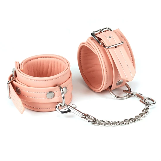 Pink Organosilicon Wrist Cuffs