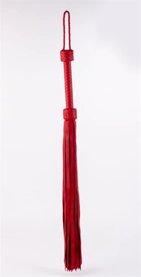 Softy Handle Calf Leather Tails Red