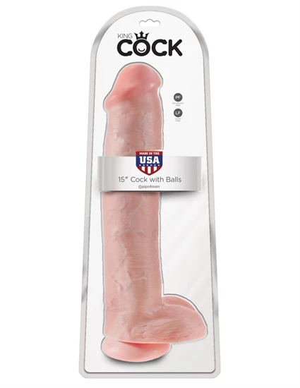 15" Cock with Balls  Light