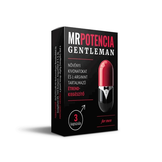 MRPOTENCIA Gentleman - 3 kapszula