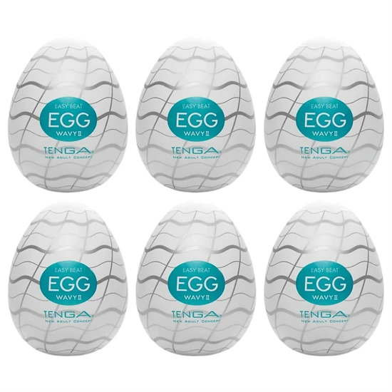 TENGA Egg Wavy II - maszturbációs tojás