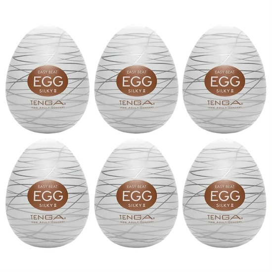 TENGA Egg Silky II - maszturbációs tojás