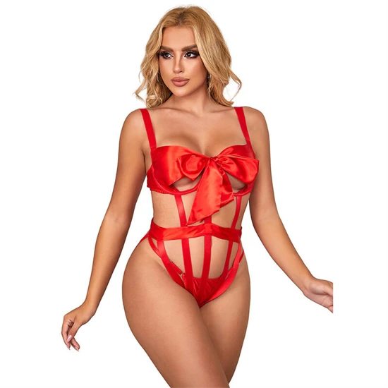 SUBBLIME - 954475 SZEXI ÁTTÖRT BODY MASNIVAL PIROS L/XL