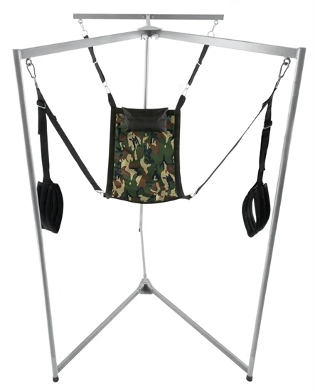 Sling Kit szövet téglalap Camouflage szürke keret