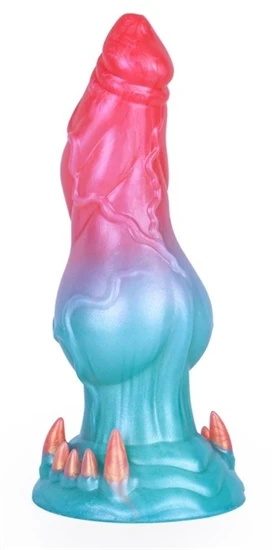 Alien Beast Cyan Rainbow 7.3 "Dildo - G