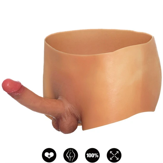 HIDDEN DESIRE – érzéki boxer 18 cm-es pénisszel S/M méretben