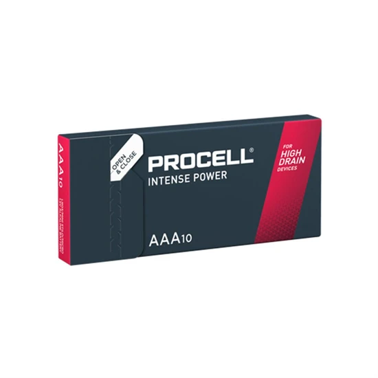 PROCELL - INTENSE POWER LR03 AAA 1.5V LÚGOS LÚGOS LR03 AAA 1.5V DOBOZ*10