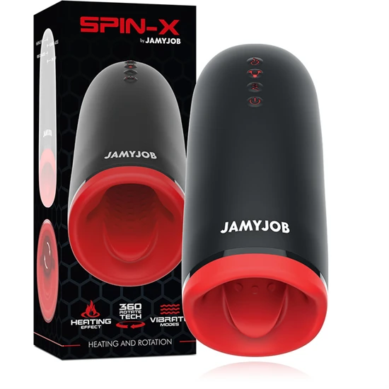 JAMYJOB - SPIN-X FŰTŐ ÉS FORGÓ MASZTURBÁTOR