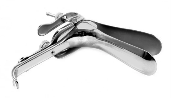 Speculum acél sírok 14cm