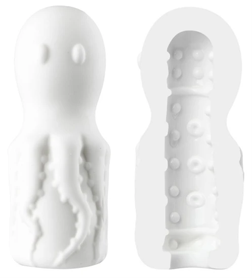 Octo Pussy Stroker WHITE