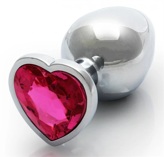 Szív Gem Butt Plug - Medium