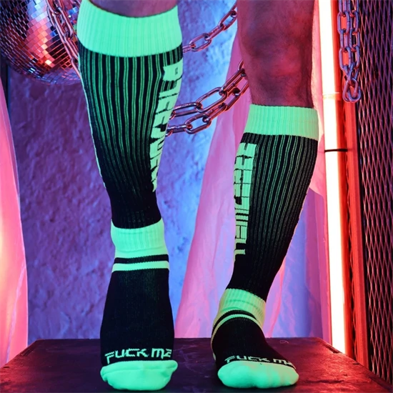ÖRÖKKÉVALÓSÁG ZOKNI NEON ZÖLD