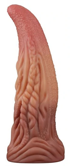 Monster Tongue Nature  természetes érzet vibráló pénisz 23 cm