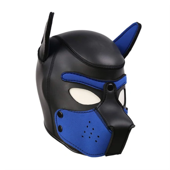 PUPPY Neoprene Blue  stílusos neoprén álarc