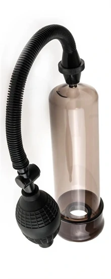 Worx Beginners – 19 cm-es szürke péniszpumpa kezdőknek