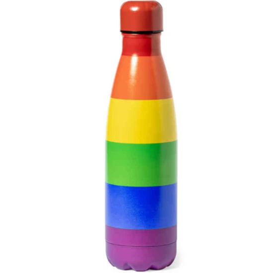 PRIDE - fém melegítő víz tartály LGBT zászlóval