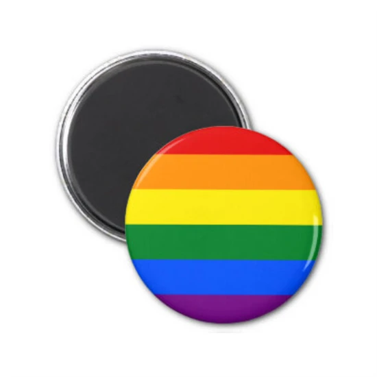 PRIDE – szivárványos LGBT zászló mágnes