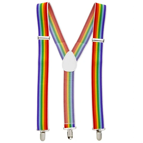 PRIDE - színes LGBT zászlós nadrágtartó