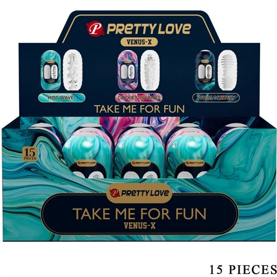 PRETTY LOVE – prémium szilikon férfi maszturbátor