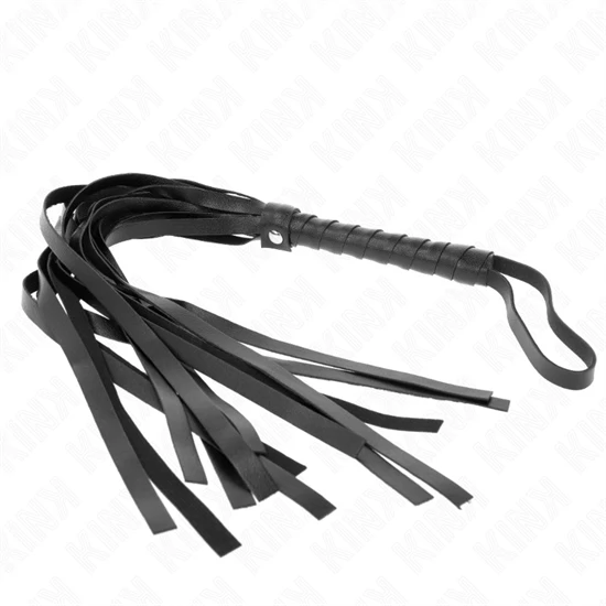 KINK – stílusos fekete ostor, 45 cm