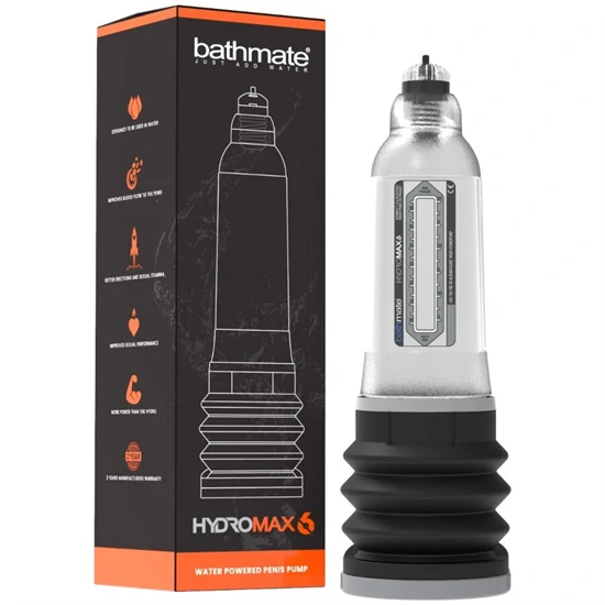 Bathmate Hydromax 6 – vízzel működő péniszpumpa