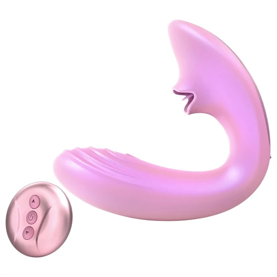 Tracy's Dog OG Lick - G-pont vibrátor és csiklóizgató (pink)
