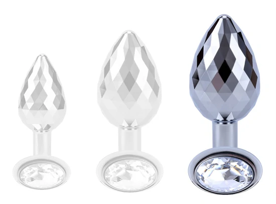 Bijou Disco Diamond L – prémium anál dugó 8,5 x 3,8 cm
