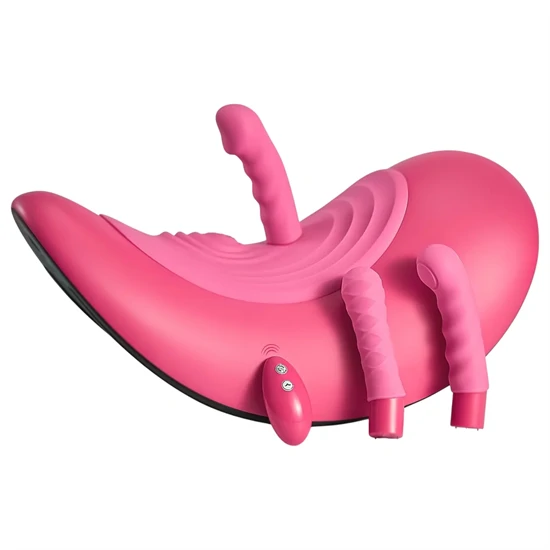 VibePad Rideon - pulzáló G-pont és csiklóizgató hinta (pink)