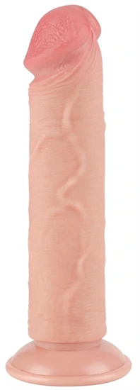 Prémium csúszó bőr dildó – 17 x 4 cm