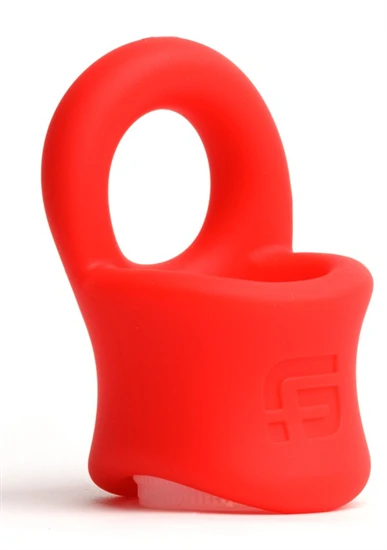 Ballstretcher Baller Ring – piros herehúzó gyűrű 32 mm