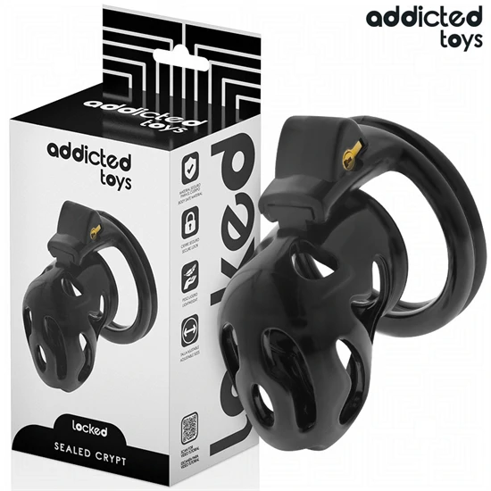 ADDICTED TOYS LOCKED – zárható péniszketrec 8 cm
