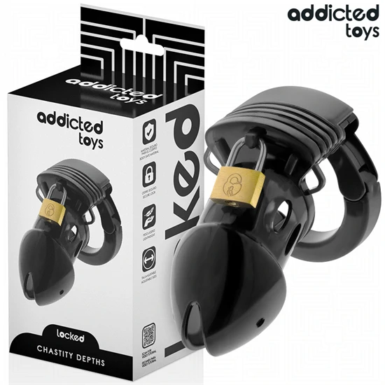 ADDICTED TOYS LOCKED - 7,5 cm hiszti-fogó pénisz ketrec