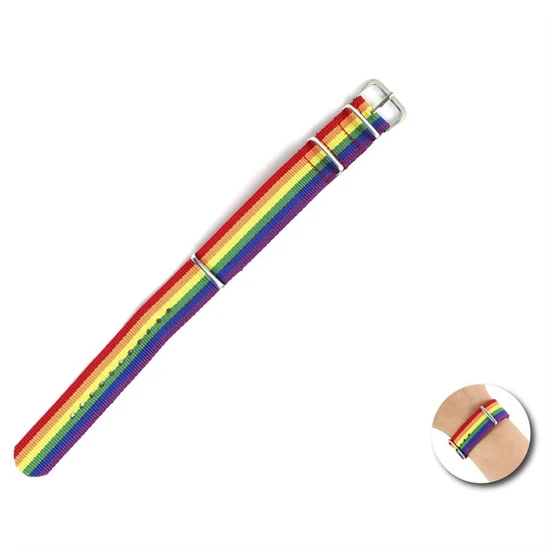 PRIDE szivárvány karkötő – szimbolikus, stílusos kiegészítő