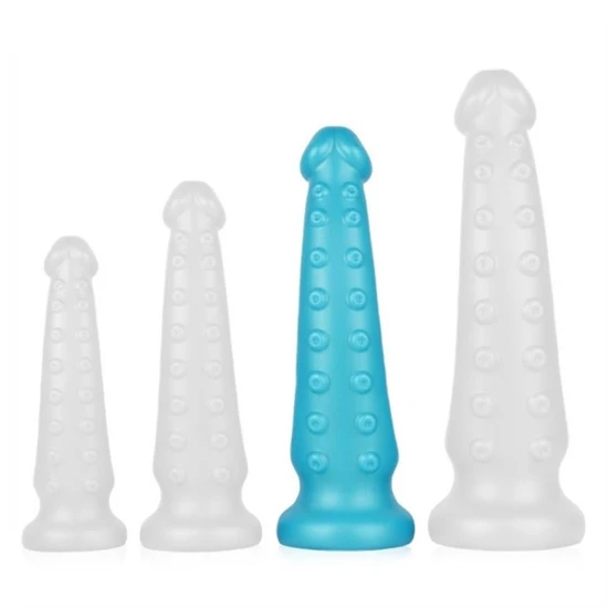 Tengerész kék – 26 cm-es prémium tentakulum dildó