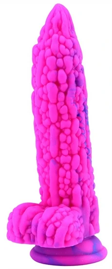 Corn Dildó – színes prémium dildó, 16 x 4 cm