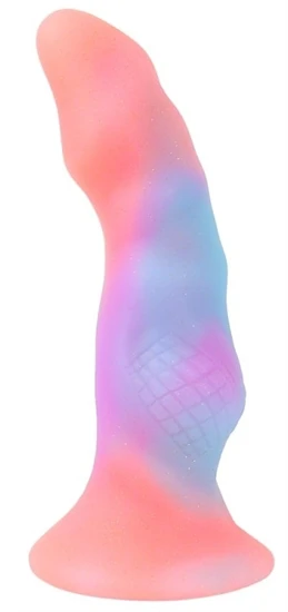 Hurix Luminescent – fénylő prémium dildó 16 x 5,5 cm