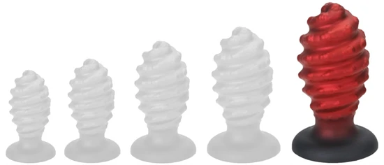 Torsado XXL – prémium anális dildó 15,5 x 8 cm