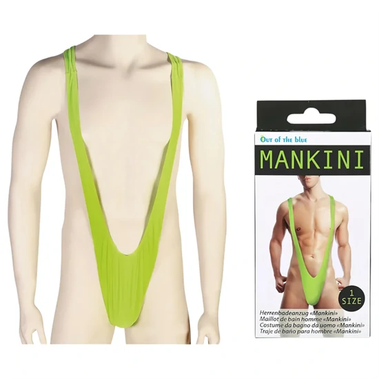 Out of The blue - mankini, férfi sling fürdőruha (zöld)
