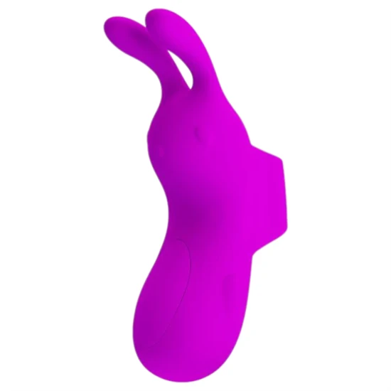 Pretty Love Bunny - nyuszis ujjvibrátor (lila)