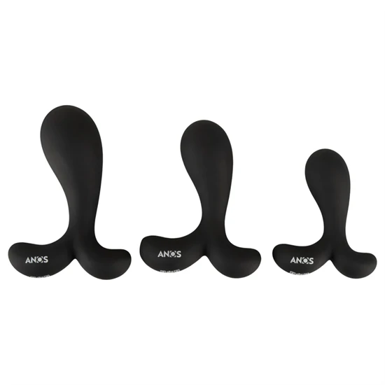 ANOS - anál tréning plug szett (fekete)