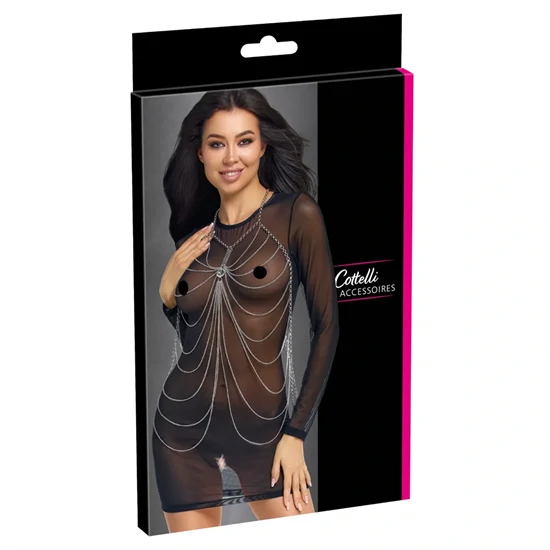 Cottelli - láncos testdísz (ezüst)