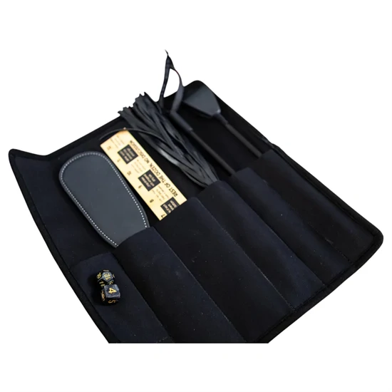 Sei Mio - büntetőeszköz készlet - 5 részes (fekete)