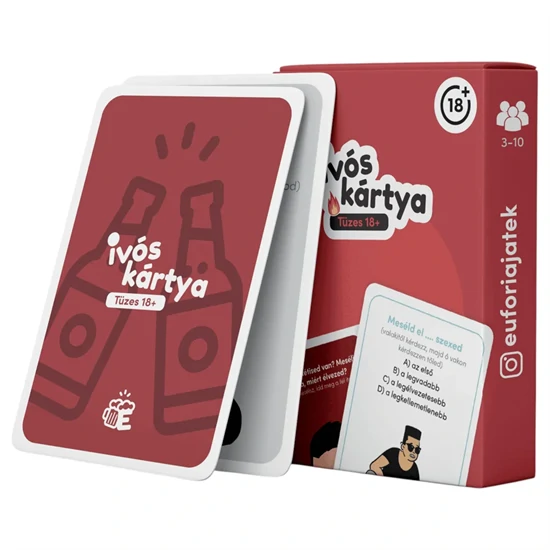 Eufória - Tüzes 18+ ivós kártyajáték