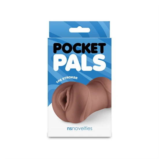 Pocket Pals - Vagina Stroker - Brown