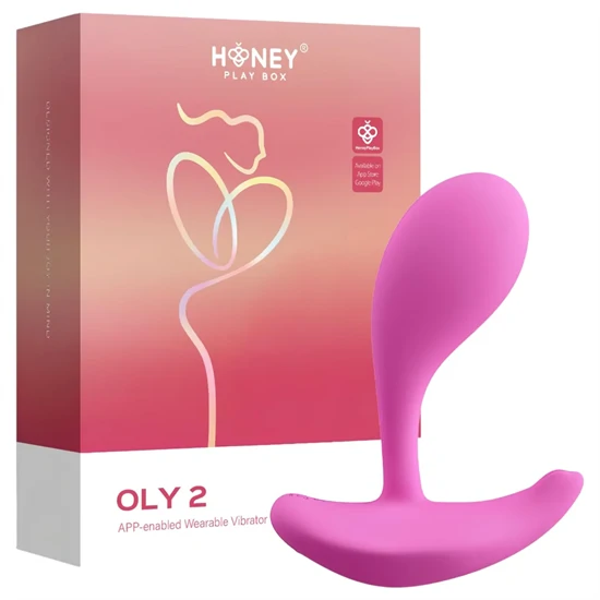 Honey Play Box Oly 2 - okos G-pont és csiklóizgató (pink)
