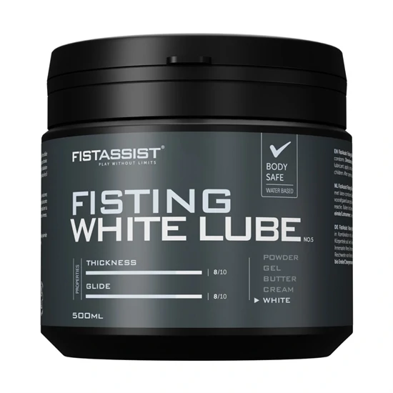 Fist Assist Fisting White Lube 500ml