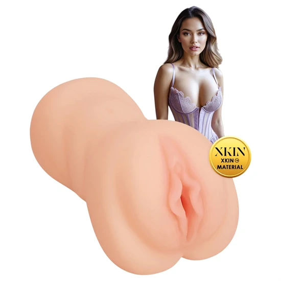 XKIN Sweet Delilah - élethű műpunci maszturbátor (natúr)