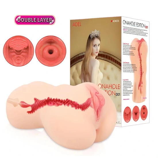 Kokos Onahole 001 XL - élethű műpunci maszturbátor (natúr)
