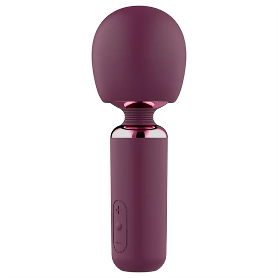 Glam - mini wand vibrátor (lila)
